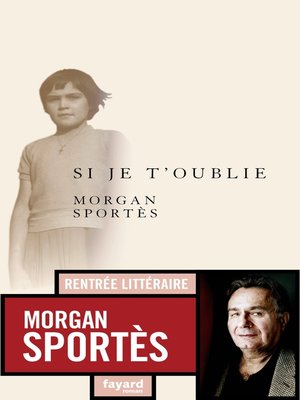 cover image of Si je t'oublie